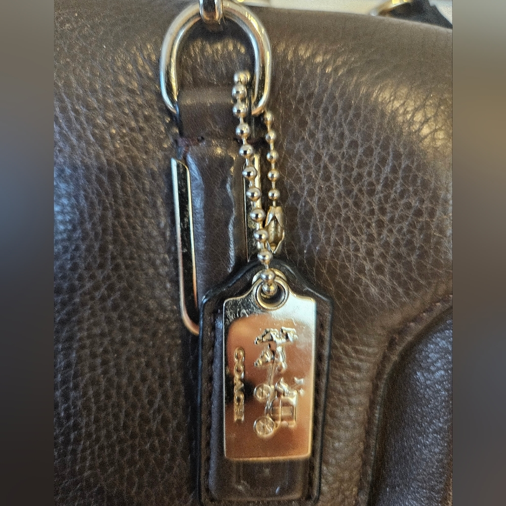 Coach Madison Madeline Leather Satchel - Picture 10 of 11